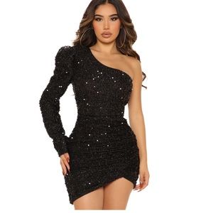 Olivia sequin mini dress
